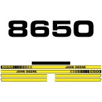Stickerset John Deere 8650