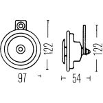 Hella Claxon 12V