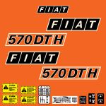 Typenschild Fiat 570