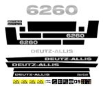 Stickerset Deutz Allis 6260