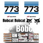 Stickerset Bobcat 773