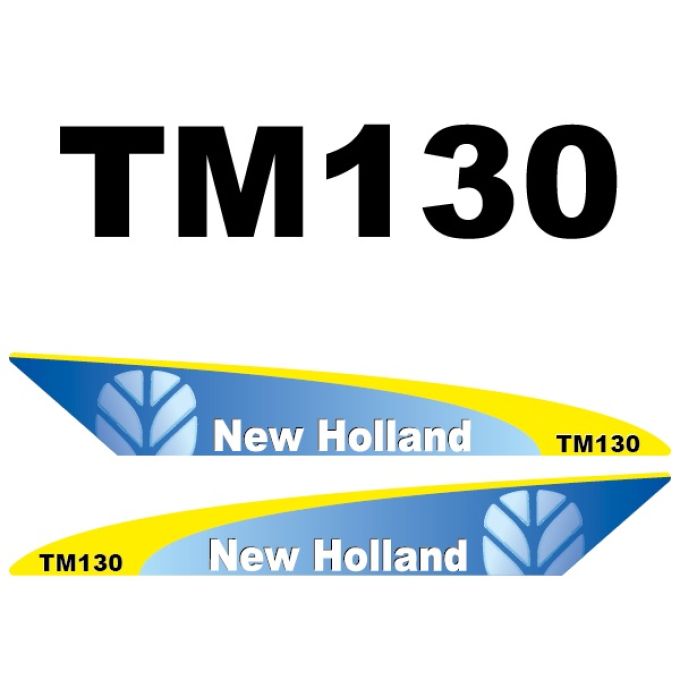 Stickerset New Holland TM 130