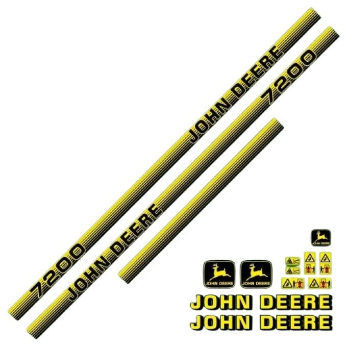 Aufklebersatz John Deere 7200