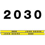 Typenschild John Deere 2030