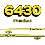 Stickerset John Deere 6430