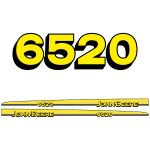 Typenschild "John Deere 6520"