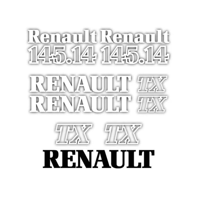 Stickerset Renault 145.14 TX