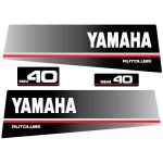 Stickerset Yamaha 40 (1991)