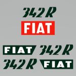 Stickerset Fiat 342 R