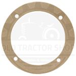 Bearing flange gasket, rear