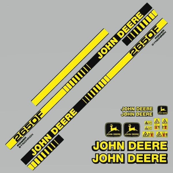 Decal Kit John Deere 2650F
