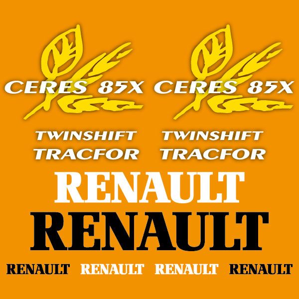 Stickerset Renault Ceres 85X Twinshift