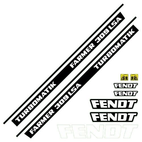 Stickerset Fendt Farmer 309 LSA