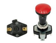 Push-pull switch Red