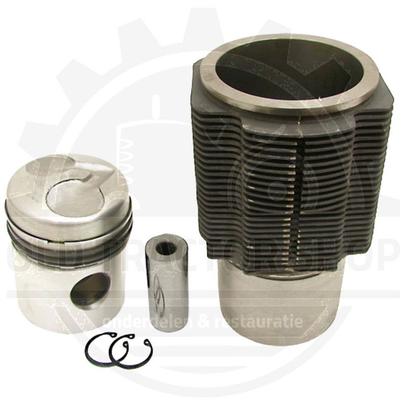Piston and cylinder compleet, zuiger Ø 95 mm