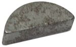 Half-moon key