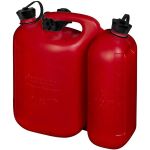 Dubbele jerrycan rood 5,5 Liter + 3 Liter
