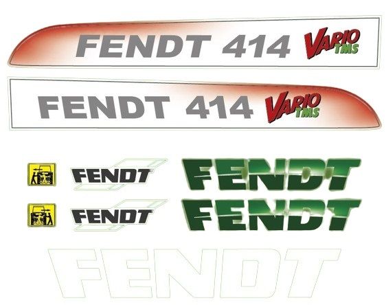 Stickerset Fendt Vario 414 TMS