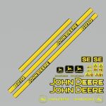 Stickerset John Deere 6210