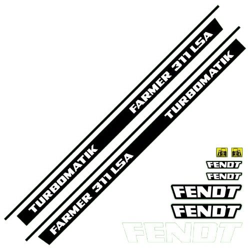 Stickerset Fendt Farmer 311 LSA