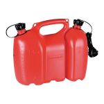 Dubbele jerrycan Profi rood 6 Liter + 3 Liter