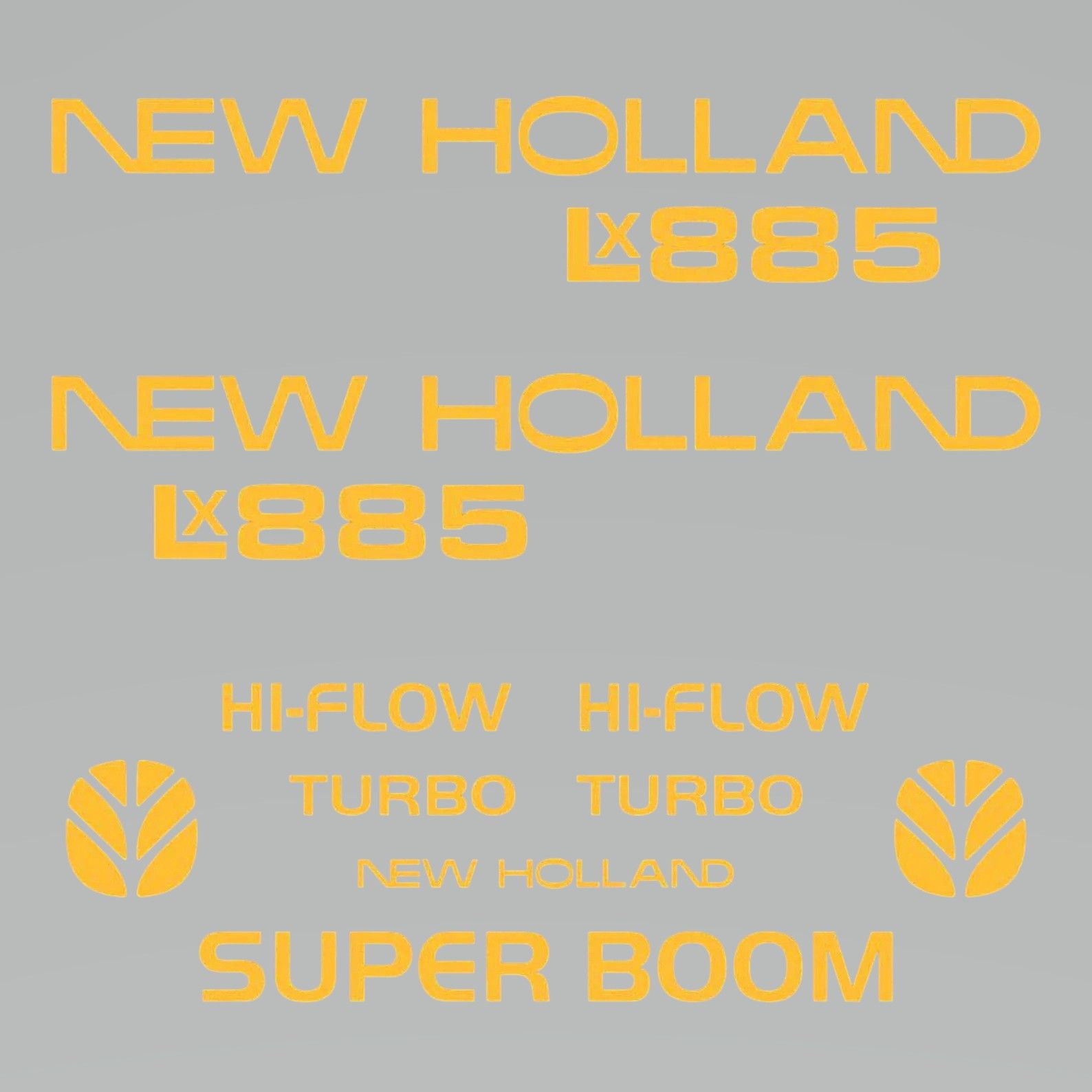Stickerset New Holland LX 885