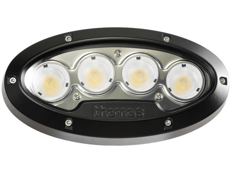 LED Work lamp John Deere Oval, 4000 Lumen, Beam angle: 40 °
