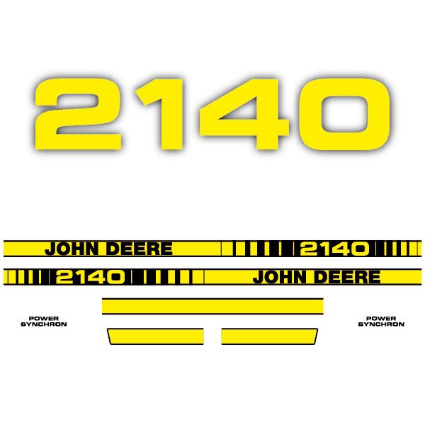 Decal Kit John Deere 2140