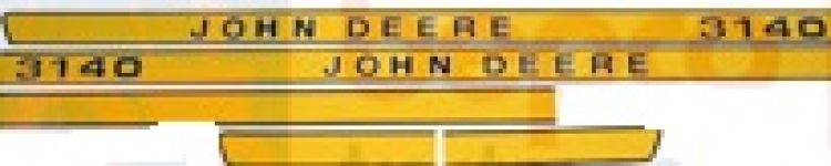 Decal Kit John Deere 3140