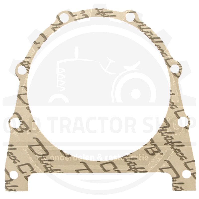 Gasket crankshaft, rear