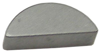Half-moon key