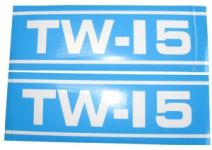 Decal TW-15 2x