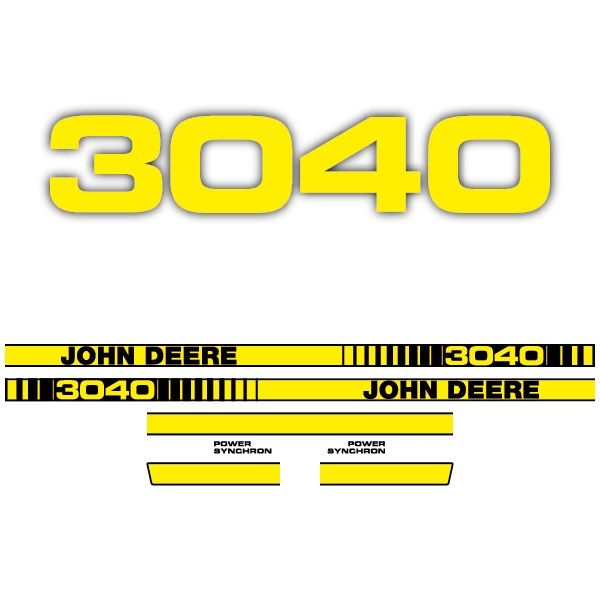 Decal Kit John Deere 3040