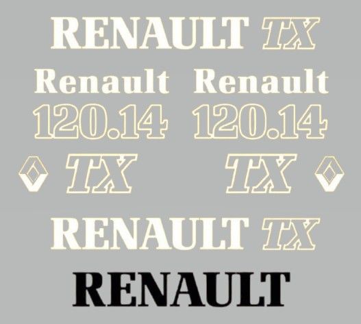 Stickerset Renault 120.14 TX
