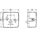 Hella Achterlicht 102 x 98 x 55