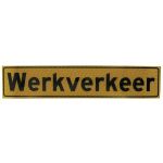 Sticker "Werkverkeer" 350x70