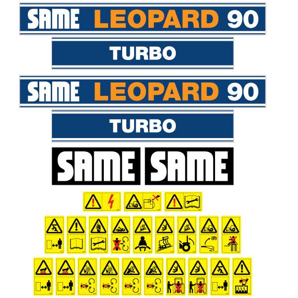 Decal Kit SAME LEOPARD 90