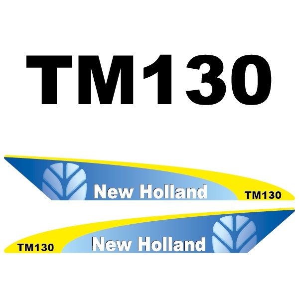 Stickerset New Holland TM 130