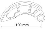 Brake shoe Zetor