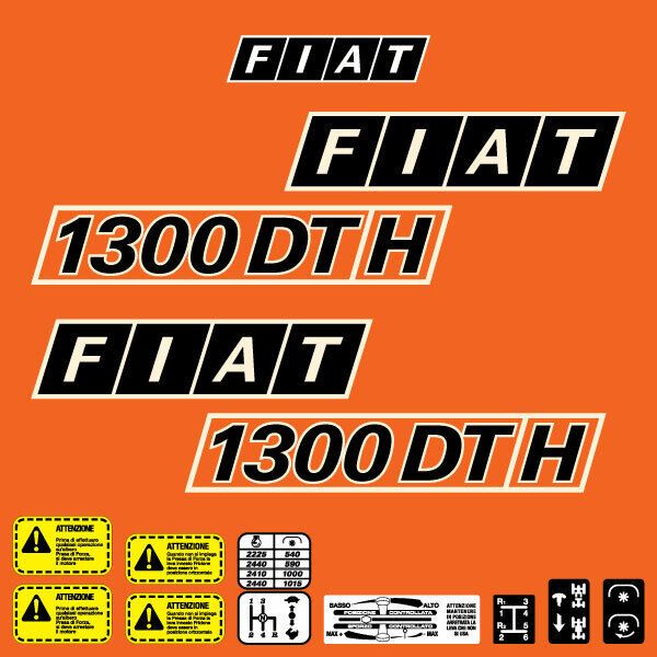 Decal Kit Fiat 1380