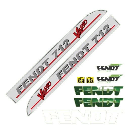 Stickerset Fendt Vario 712