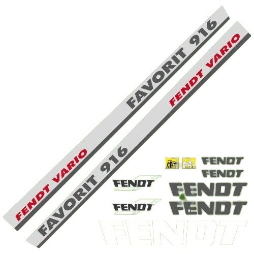 Stickerset Fendt Favorit 916 Vario 97/02