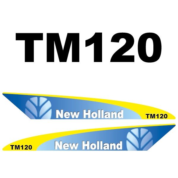 Stickerset New Holland TM 120