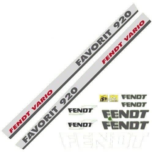 Stickerset Fendt Favorit 920 Vario 97/02