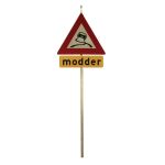 Bord slipgevaar modder