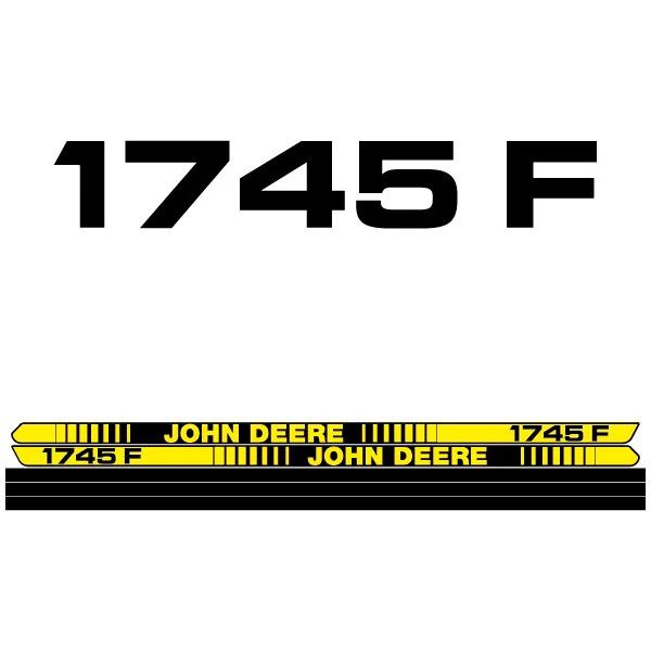 Decal kit John Deere 1745 F