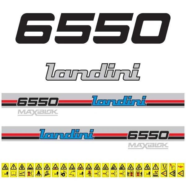 Stickerset Landini 6550