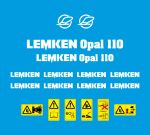 Stickerset Lemken Opal 110