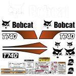 Stickerset Bobcat T740