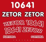 Stickerset Zetor 10641 Fortera